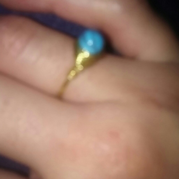 Handmade Turqouise ring - Picture 2 of 2