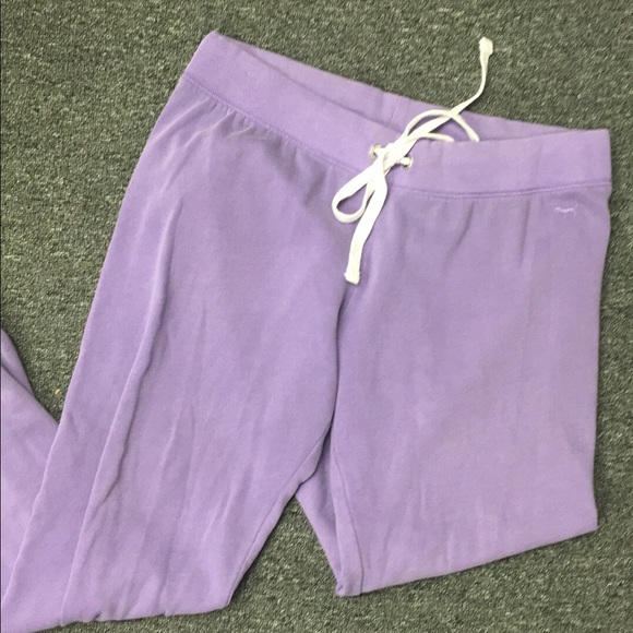 VS pink sweats purple large