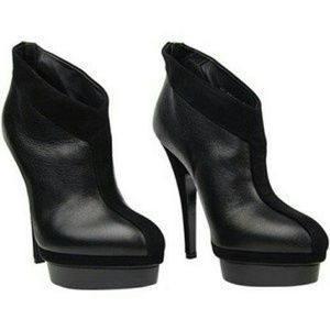 Yves Saint Laurent Y Platform Bootie Size 39