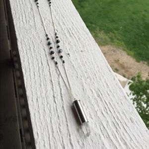 Clear Quartz bullet necklace. SOLD!!