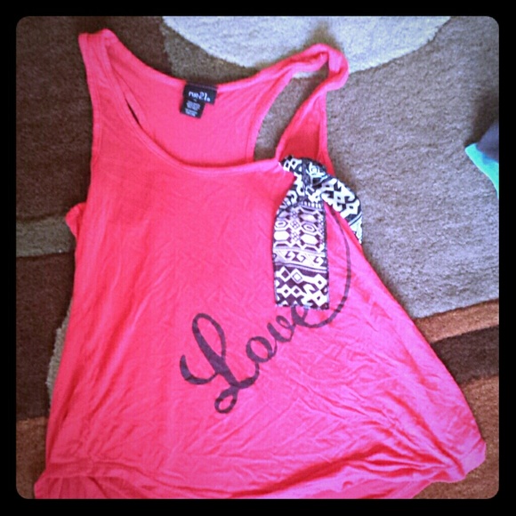 Loose fitted tank.