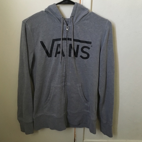 Vans zip up hoodie