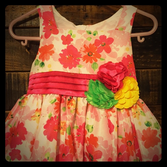 Nannette Girl Flower Dress