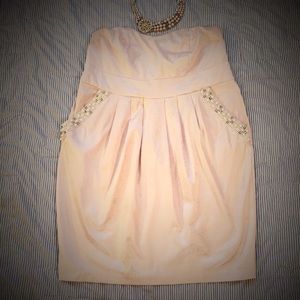 Torrid Blush Bejewled Dress