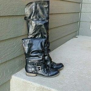 Over the knee Boots, Black