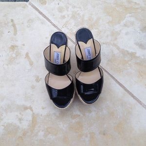 Jimmy Choo Wedge Slip-on Sandal