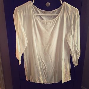 Old Navy white blouse