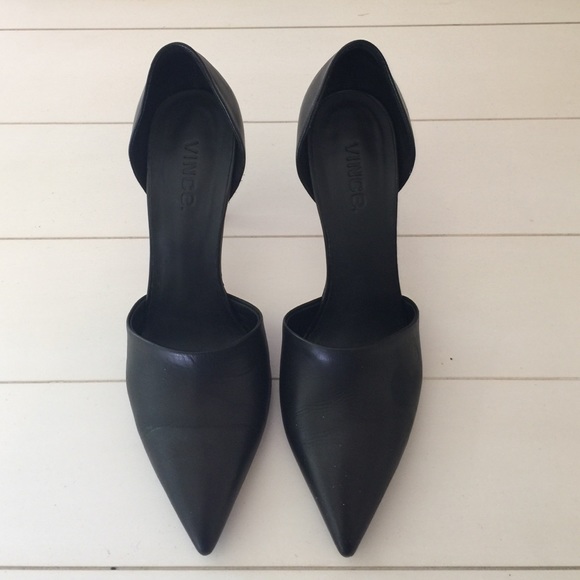 Vince Shoes - Vince Black Pump Size 8