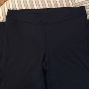 Athleta black long pant, size XL