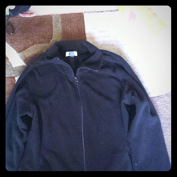 Black sweater.