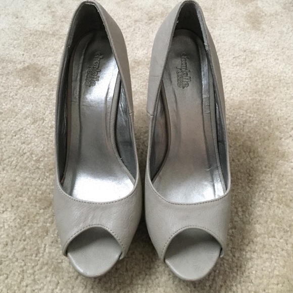 Gray Charlotte Russe heels