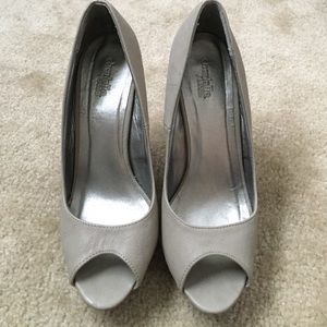 Gray Charlotte Russe heels