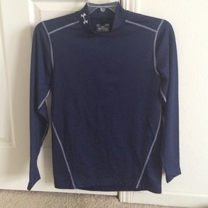 Long sleeve Mock Neck Compression Shirt
