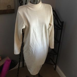 Vintage turtle neck knit dress