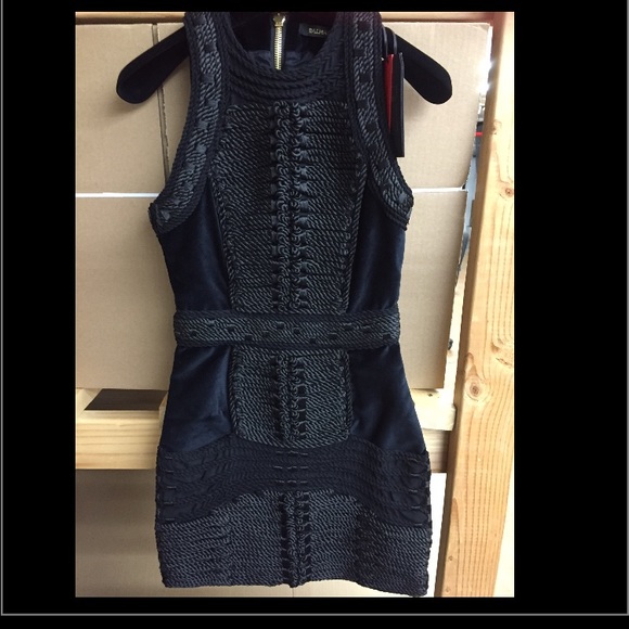 ✨SOLD✨ Balmain x H&M Velvet Rope Dress - Picture 2 of 4