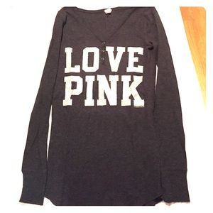 Pink long sleeve shirt