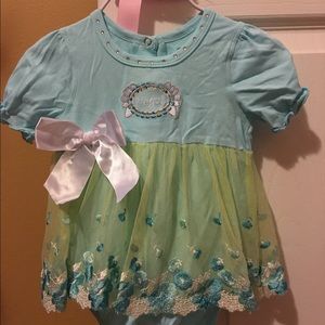 skirted bodysuit for baby