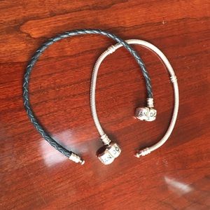 2 Pandora bracelets
