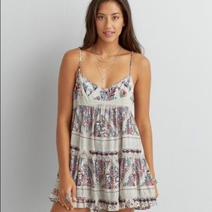 AEO PATTERNED BABYDOLL DRESS ❤️❤️