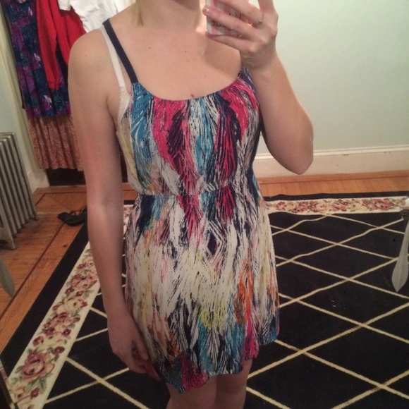 Multicolored Vibrant Dress