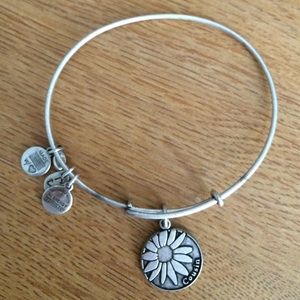 Authentic Alex and Ani Bracelet- "Cousin"