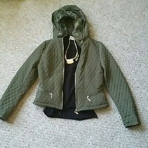 Army green jacket