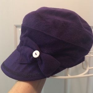 Purple hat
