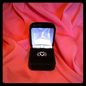 Sale!💖10k white gold promise ring💖