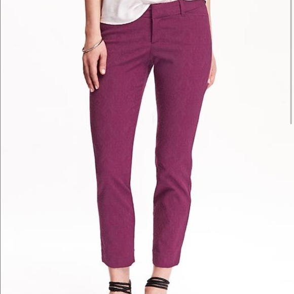 old navy velvet pixie pants