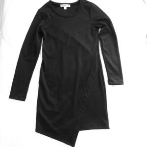 Long-sleeve Black Dress