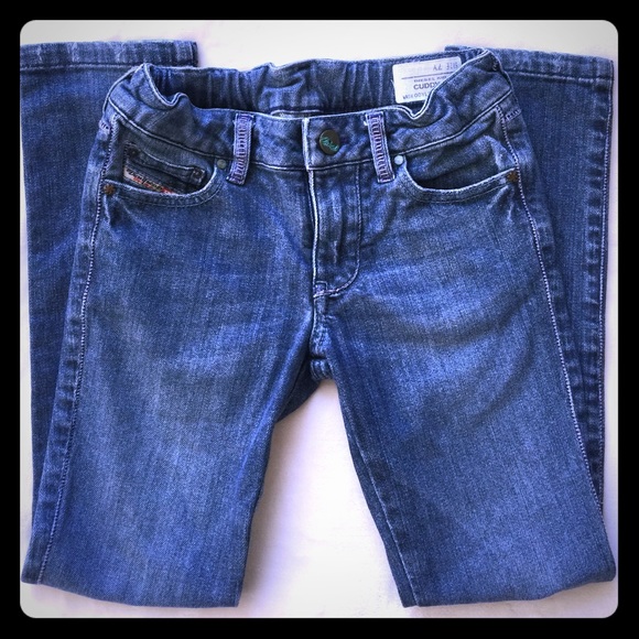 Diesel size 7 jeans adjustable waist