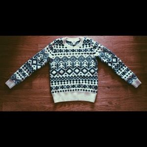 Lands' End Canvas 1963 Comfy Christmas Sweater