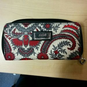 Gigi Hill zip around wallet. Additional pics