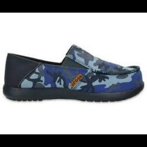 Crocs boys Santa Cruz camo loafer