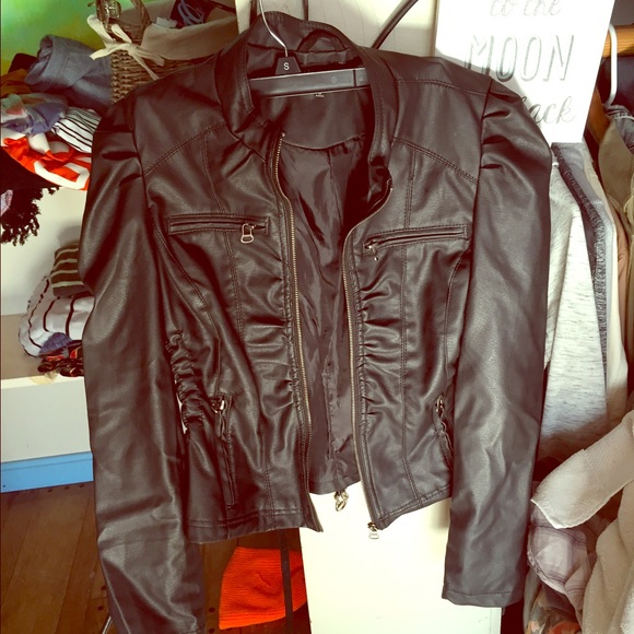 Leather jacket