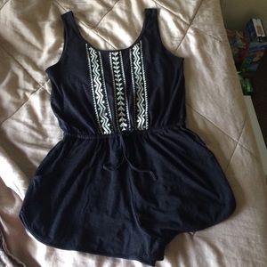 Aztec print romper!!