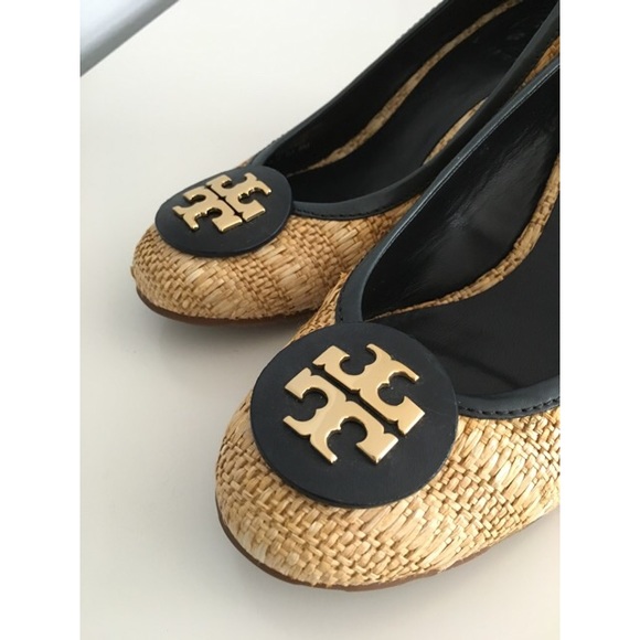 🚫SOLD🚫 Tory Burch Sally Raffia Wedges - Picture 3 of 4