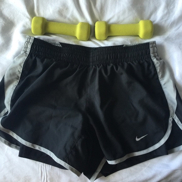 Nike black & grey dri-fit shorts✔️