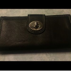Black Coach wallet
