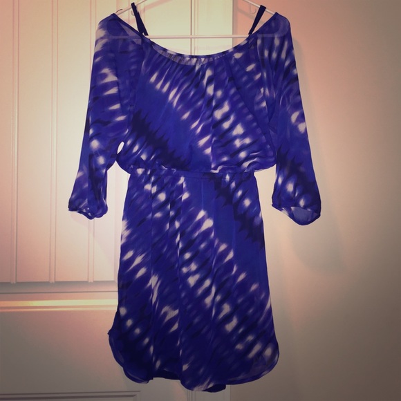 Express, Royal blue dress