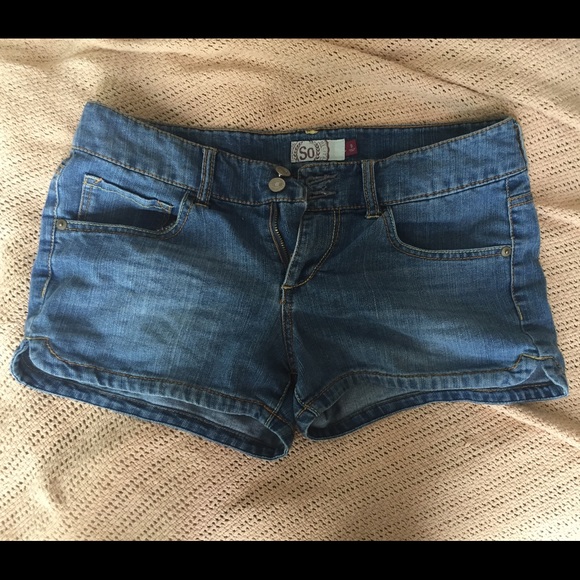 Blue Jean Shorts