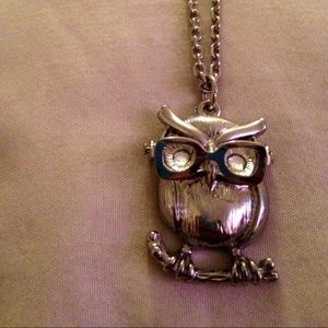 Owl with glasses