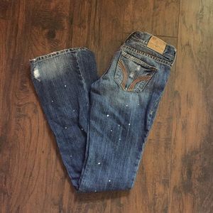 Destroyed Hollister jeans