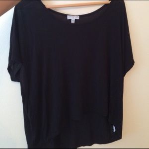 Black soft shirt