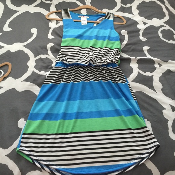 Striped Dress NWT.