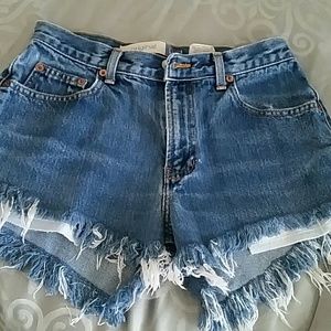 High waisted Denim  shorts