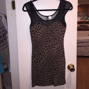Leopard H&M dress