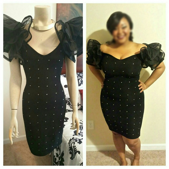 ON HOLD.....Black Cocktail Dress