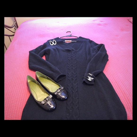 Cole Haan Black Patent Flats