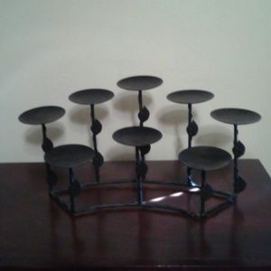 8 Plate Candle Holder
